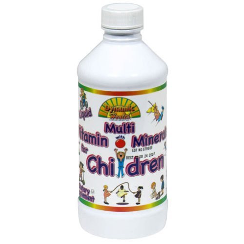 Cyber Monday Dynamic Health Multi-Vitamin with Minerals for Children, 8-Ounce Deals