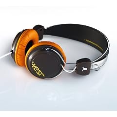WESC BONGO PREMIUM HEADPHONES CHOCOLATE BROWN
