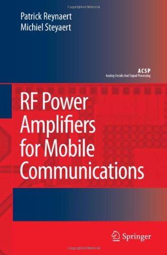 RF Power Amplifiers for Mobile Communications (Analog Circuits and Signal Processing)