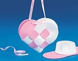 Heart Bag Ornament Craft Kit (Makes 12)