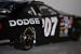 '07 Dodge Charger Black NASCAR Test Car Contender Series 1:24 scale Die Cast