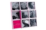 Kitchen & Housewares : Present Time Photoframe Multi pink 9 pictures