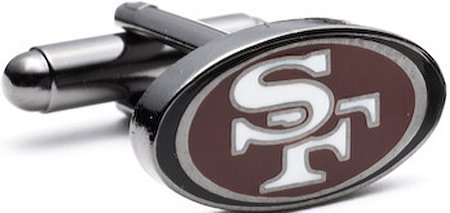 Cufflinks Inc Men's San Francisco 49ers Cufflinks Red/White