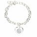 MLB Chicago Cubs Heart-Charm Bracelet