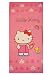 Sanrio Hello Kitty Towel - Hello Kitty w/ Lovely Bird Beach / Bath Towel (pink)