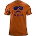 Vintage Da Bears Ditka Funny Joke T-Shirt (US, Alpha, X-Large, Regular, Regular, Orange/Blue)