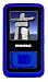 Sylvania 2GB MP3 Player with Video and Rubberized Finish (Blue)