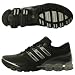Adidas Men's Microbounce LT Black/Metallic Silver/Black Leather Running Shoes