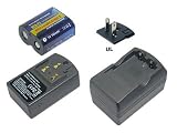 1 of Rcrp2 Rechargeable Battery and 1 of Charger for NIKON 2CR5, DL245,Nikon F50, Nikon F50D,Coolpix 4300, Coolpix 4800, Coolpix 5000, Coolpix 5400, Coolpix 5700, Coolpix 775, Coolpix 8700, Coolpix 880, Coolpix 8800, Coolpix 885, Coolpix 995, Coolpix E880,
