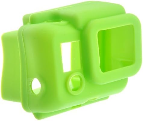 ST-41 Protective Hooded Silicon Cover Case for GoPro HD HERO3 Green