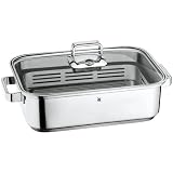 WMF 1740029990 Aroma Dampfgarer Vitalis inkl. kostenlosem Kochbuch von Johann Lafer