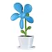 USB Blumenventilator Ventilator Lüfter 34cm - Blau