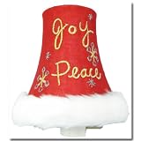 Christmas Joy and Peace Fabric Night Light