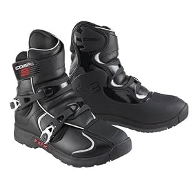 FOX Racing 05031 Comp 5 SHORTY Boot Black 8