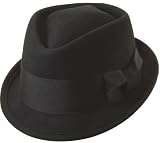 Frank Sinatra Headwear Diamond Crown Classic Fedora FS4