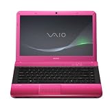 Pink Sony VAIO(R) Laptops VPCEA47FX/P 14" Notebook PC - Pink - Featured product