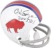 O.J. Simpson Buffalo Bills Autographed Mini Helmet with ''2003 Yds'' Inscription