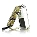 Genuine Napa Leather and Exotica Wild Snake Skin Apple iPod nano 3G - Lance Viper Valet Flip Case