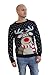 Christmas Novelty Reindeer Fairisle Snowflake Knitted Xmas Jumper Sweater