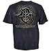 Chris Kyle Frog Foundation Frog Skeleton Metal Oval Logo T-Shirt