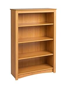 Amazon.com: Maple 4-shelf Bookcase: Kitchen & Dining