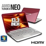 Toshiba Satellite T235D-S1345RD 13.3-Inch Notebook PC - Gemini Red