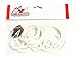 Game Room Guys 1956 Gottlieb Gladiator Pinball White Rubber Ring Kit