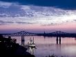 At Dusk at Natchez, a Mississippi Riverboat - Alluring 16x20-inch Photographic Print by Carol M. Highsmith
