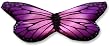 Monarch Dream Silk Eye Pillows - Fuscia Fantasy