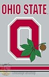 Ohio State Buckeyes 2 Sided Large House Flag Banner