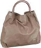Buffalo BAG 209-AB0237 PU 111247, Damen Shopper, Grau  (GREY 01), 51x61x16 cm (B x H x T)