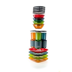 GSI Outdoors Infinity Deluxe Tableset - 4 Person GSI Outdoors Infinity Deluxe Tableset - 4 Person