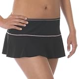 Side-Tie Flirt Skirt - Black