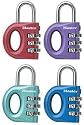 Master Lock 633D Satin Metallic Finish Luggage Lock, Set Your Own Combination