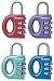 Master Lock 633D Satin Metallic Finish Luggage Lock, Set Your Own Combination