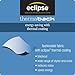 Eclipse Canova Modern Valance Rod Pocket Window Curtain for Kitchen or Bathroom, 42