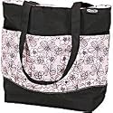 Modern Diaper Bag Black/pink