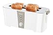 Severin AT 2518 Automatik-Langschlitztoaster, wei�-grau / 1350 W