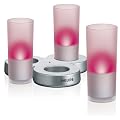 Philips Imageo CandleLights, LED Kerzen, 3er Set, rot, 6910832PH