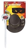 Rubie'S - Costumes  - Kit Accessoires Zorro- Taille Std