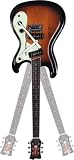 Gear One Pendulum-Style Guitar Wall Clock, Sunburst*