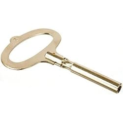 French Clock Key Jewelers Mainspring Winding Tool Sz 5