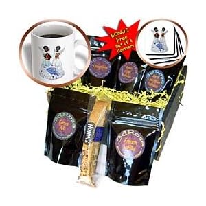 Angels - African-American angels - Coffee Gift Baskets - Coffee Gift Basket by 3dRose LLC