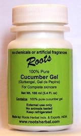 100% Pure Cucumber Gel -- Without Chemicals, Without Additives