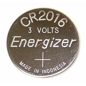 Energizer-Eveready 08861 - ECR2016 3 Volt Lithium Button Cell Watch Garage Door Calculator Medical Battery (ECR2016BP) by Energizer