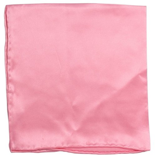 Pink Satin Silk Handkerchief by KJ Beckett