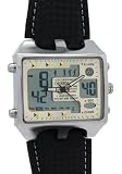 OHSEN - Montre Homme - Quartz - Cuir - Cuir bracelet Dual Time SportSport Watches