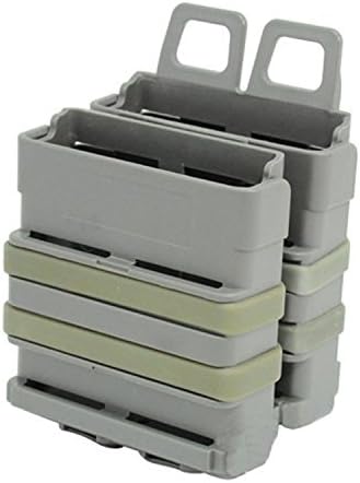 EFOSE® New FAST DOUBLE Magazine Holster Pouch Set MOLLE SYSTEM(FG)，FMA Fastmag For M4 MAG Heavy, 5.56mm