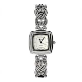 Celtic Knot Watch with Black Leather Band
