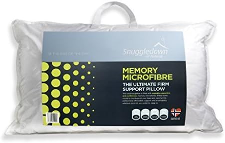 Snuggledown Memory Microfibre Pillow (1) - Firm Support by Yawn Bedding